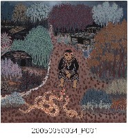 藏品(陳景生《婦女遇百布蛇》)的圖片