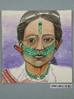 藏品(瑁瑁‧瑪邵《女人紋面圖》)的圖片