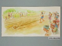 藏品(林順道《福通用陀螺種田》)的圖片