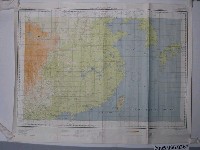 藏品(美國陸軍製圖局〈美國陸軍航空隊長程航空圖－黃海〉)的圖片