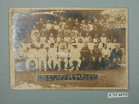 藏品(昭和17年大溪街國語講習所講師鍊成講習會紀念照片)的圖片