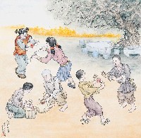 藏品(黃金田繪《酒矸仔蓋》)的圖片