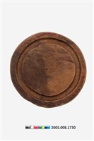 藏品(圓形單面雕餅模)的圖片