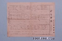 藏品(昭和13年嘉義蘭記書局新定價表)的圖片