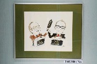 藏品(王丁泰政治漫畫原稿)的圖片