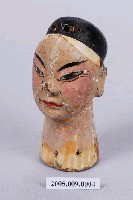 藏品(武小生布袋戲偶頭)的圖片