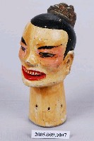 藏品(笑仙布袋戲偶頭)的圖片