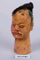 藏品(缺陷仔布袋戲偶頭)的圖片