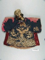 藏品(藍龍袍國老布袋戲偶)的圖片