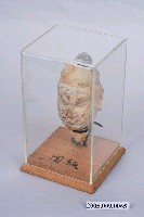 藏品(清代泉州製作的原鄉傀儡戲偶頭之關公頭)的圖片