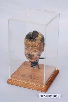 藏品(清代泉州製作的原鄉傀儡戲偶頭之花童)的圖片