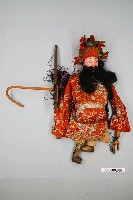 藏品(傀儡戲之生角戲偶著紅色蟒袍)的圖片