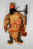 藏品(傀儡戲之淨角戲偶著綠色戰甲)的圖片