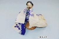 藏品(土黏香戲偶人像指偶及布製偶身與戲偶架)的圖片