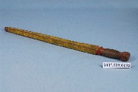 藏品(子弟戲兵器木製方型無節打神鞭)的圖片