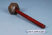 藏品(子弟戲兵器木製金鎚)的圖片