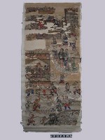 藏品(十八地獄圖第一殿秦廣明王卷軸)的圖片