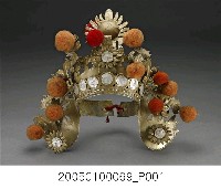 藏品(竹山福順宮八家將盔帽)的圖片