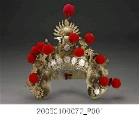 藏品(竹山福順宮八家將盔帽)的圖片