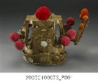 藏品(竹山福順宮八家將盔帽)的圖片