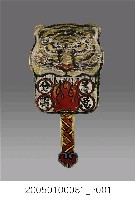 藏品(竹山福順宮八家將木製虎牌)的圖片