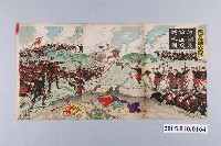 藏品(陸軍師團大萬歲澎湖島附近交戰之圖3幅1組)的圖片