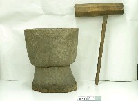 藏品(縮腰式大型木杵臼組)的圖片