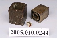 藏品(清代博奕骰子組)的圖片