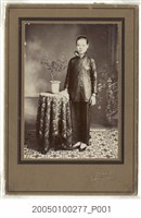 藏品(臺中林寫真館拍攝蔡家姑娘獨照)的圖片