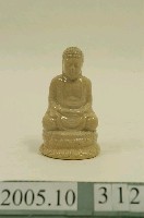 藏品(公館窯瓷質佛像)的圖片