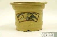 藏品(公館窯松鶴延年花盆)的圖片