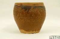 藏品(大甲東窯黃褐釉小水罐)的圖片