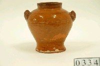 藏品(醬釉獅耳罐)的圖片