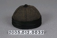 藏品(拐子龍紋棉布瓜皮帽)的圖片
