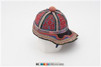 藏品(黑地繡花瓜皮帽)的圖片