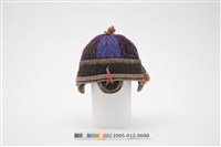 藏品(藍黑相間瓜皮帽)的圖片