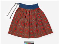 藏品(紅底印花筒裙)的圖片