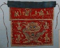 藏品(神仙人物蟒龍桌裙)的圖片