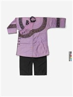 藏品(紫衣黑褲大襟鑲緄女衫褲)的圖片