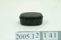 藏品(黑漆橢圓木盒)的圖片