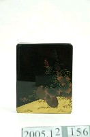 藏品(黑地蒔繪花鳥紋漆盒)的圖片