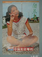 藏品(中興彩色電視廣告單)的圖片