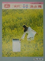 藏品(聲寶牌洗衣機愛情字樣廣告傳單)的圖片