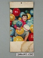 藏品(氣球人像日曆吊板)的圖片