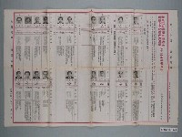 藏品(臺灣省臺南市選舉委員會編印《動員戡亂時期自由地區增額中央民意代表選舉七十五年選舉公報》國民大會代表山胞職業與婦女團體部分第一張)的圖片