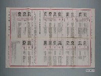 藏品(臺灣省臺南市選舉委員會編印《動員戡亂時期自由地區增額中央民意代表選舉七十五年選舉公報》立法委員山胞與職業團體第二張)的圖片