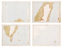 藏品(大日本帝國陸地測量部〈五十萬分一帝國圖〉4幅)的圖片
