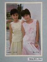 藏品(城市少女明星照片小卡)的圖片