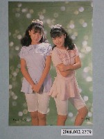 藏品(城市少女明星照片小卡)的圖片