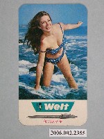 藏品(偉力原子筆廣告宣傳年曆卡片)的圖片